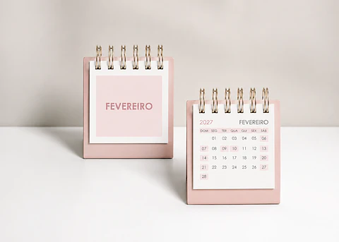 Mini Calendário 2027