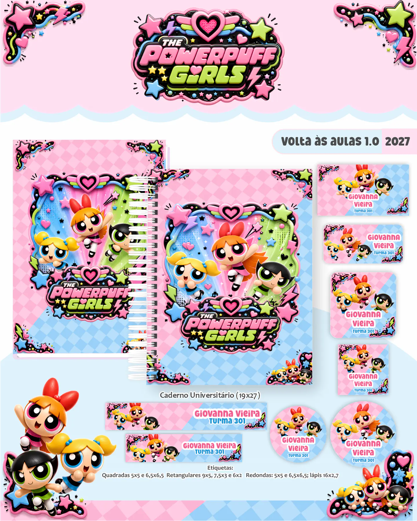Meninas Super Poderosas - Volta às Aulas 2027 1