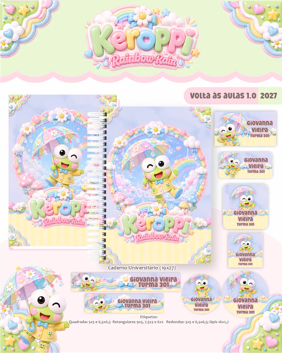Keroppi - Volta às Aulas 2027 1