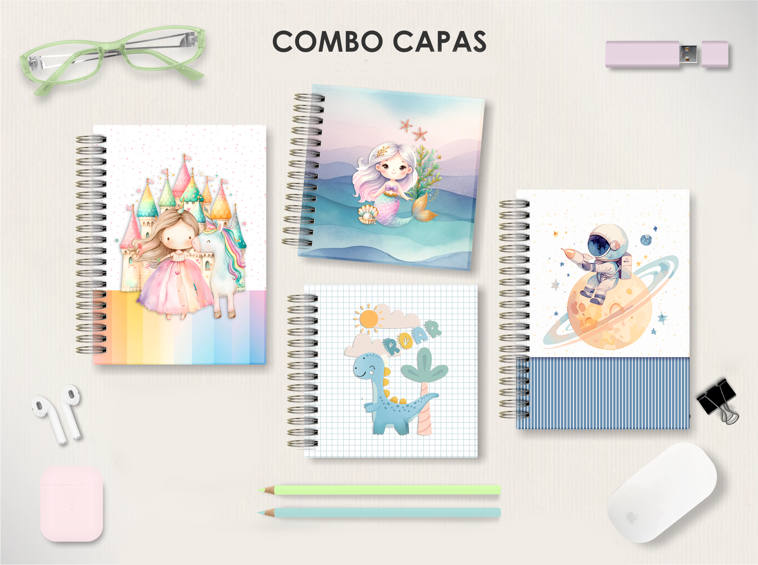 Combo de Capas Infantis 1