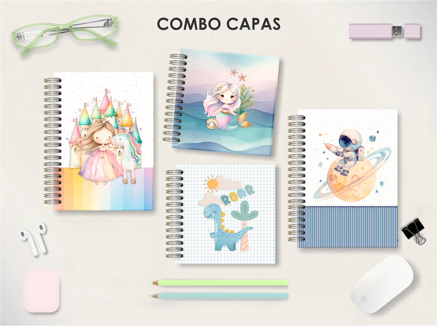 Combo de Capas Infantis 1