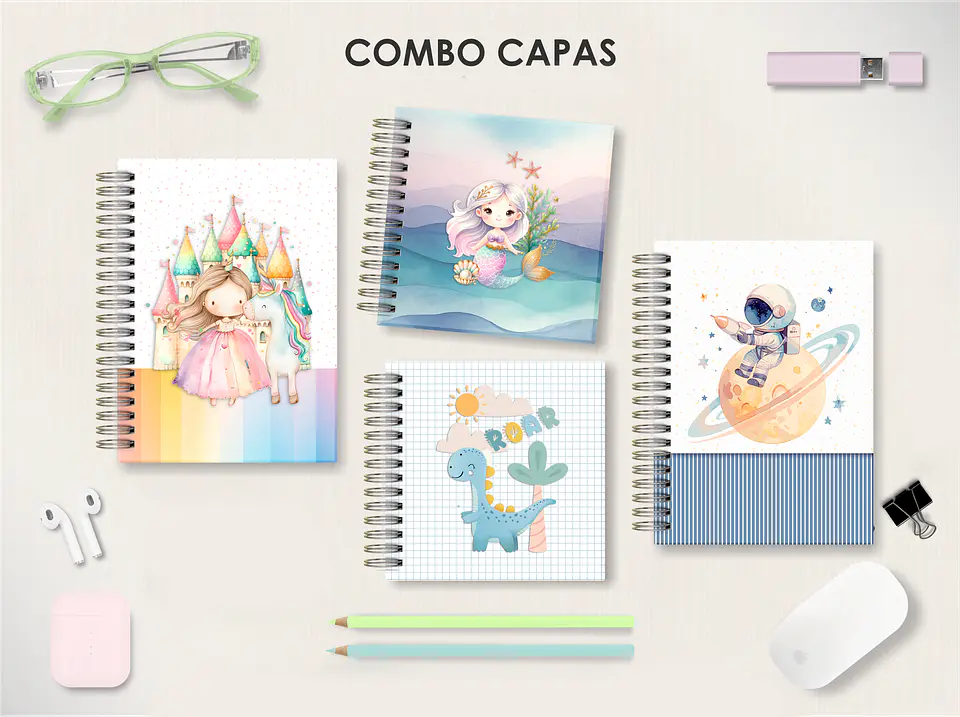 Combo de Capas Infantis 1
