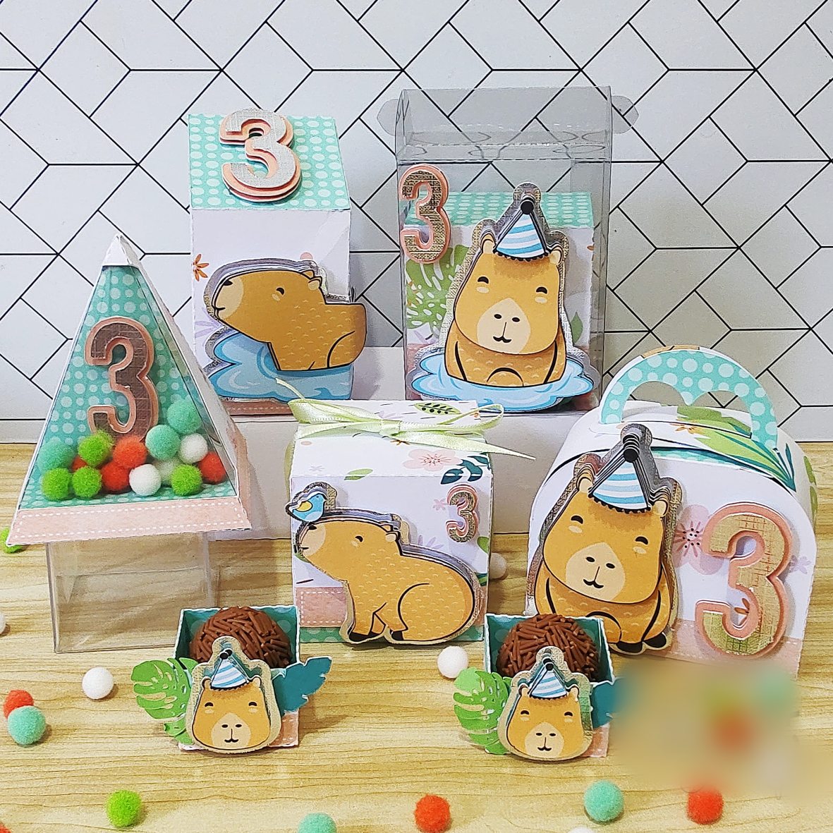 Capivara- Arquivo de Corte / Festa  1