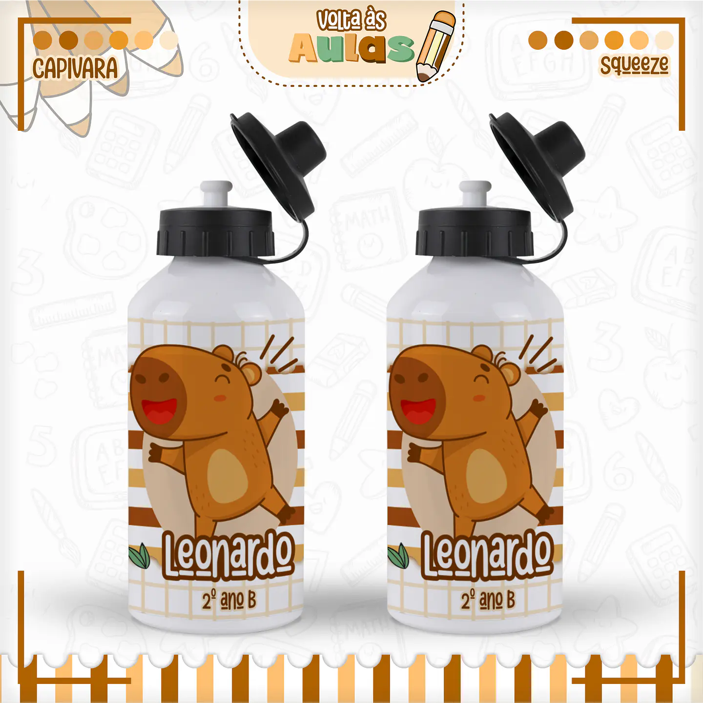 Pack Capivara - Volta às Aulas 2027 13