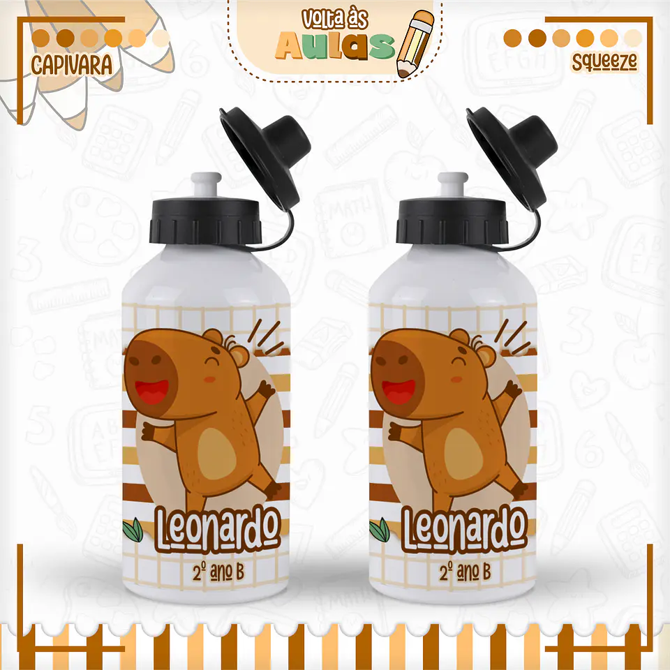Pack Capivara - Volta às Aulas 2027 13