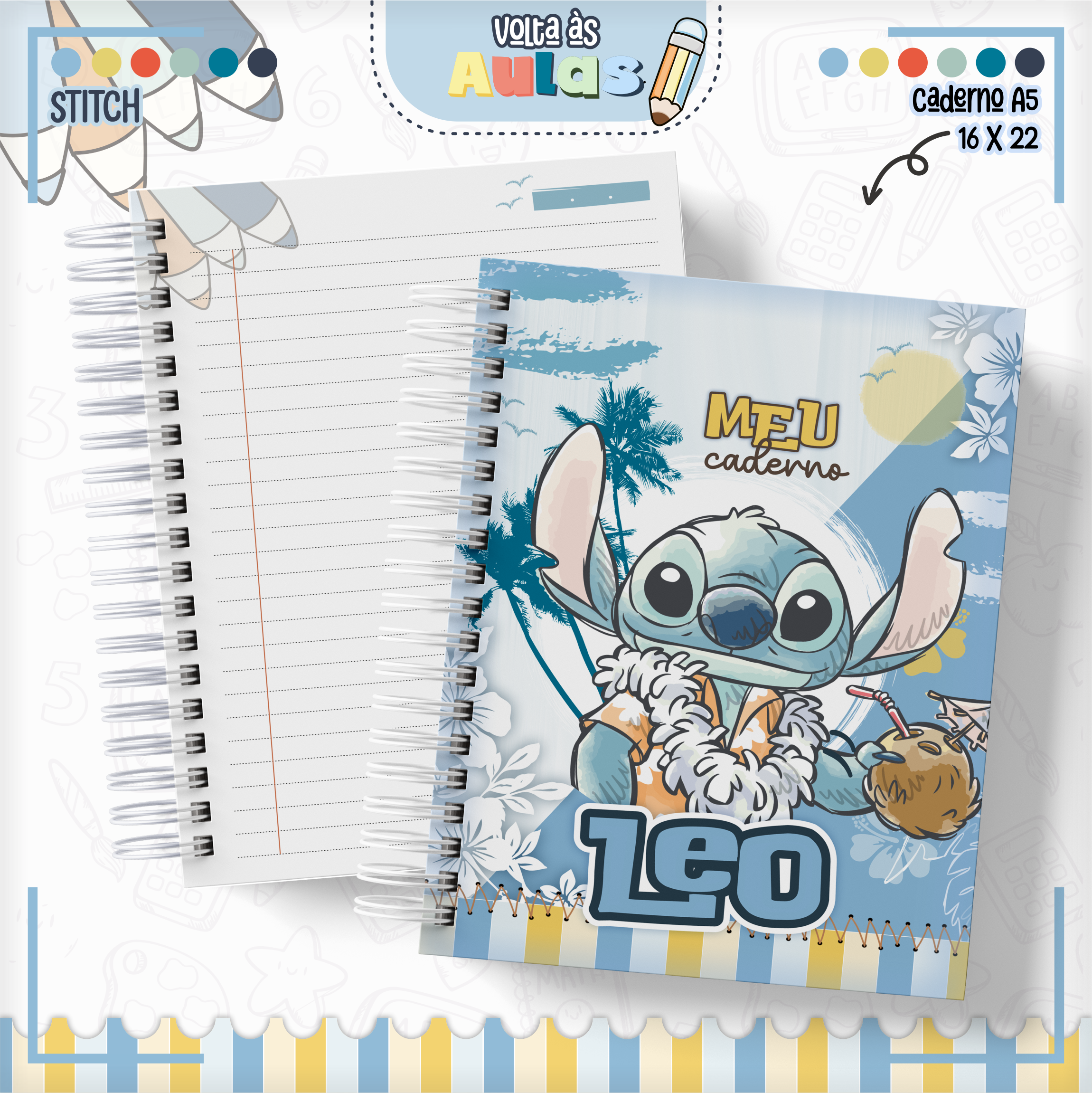 Pack Stitch - Volta às Aulas 2027 1