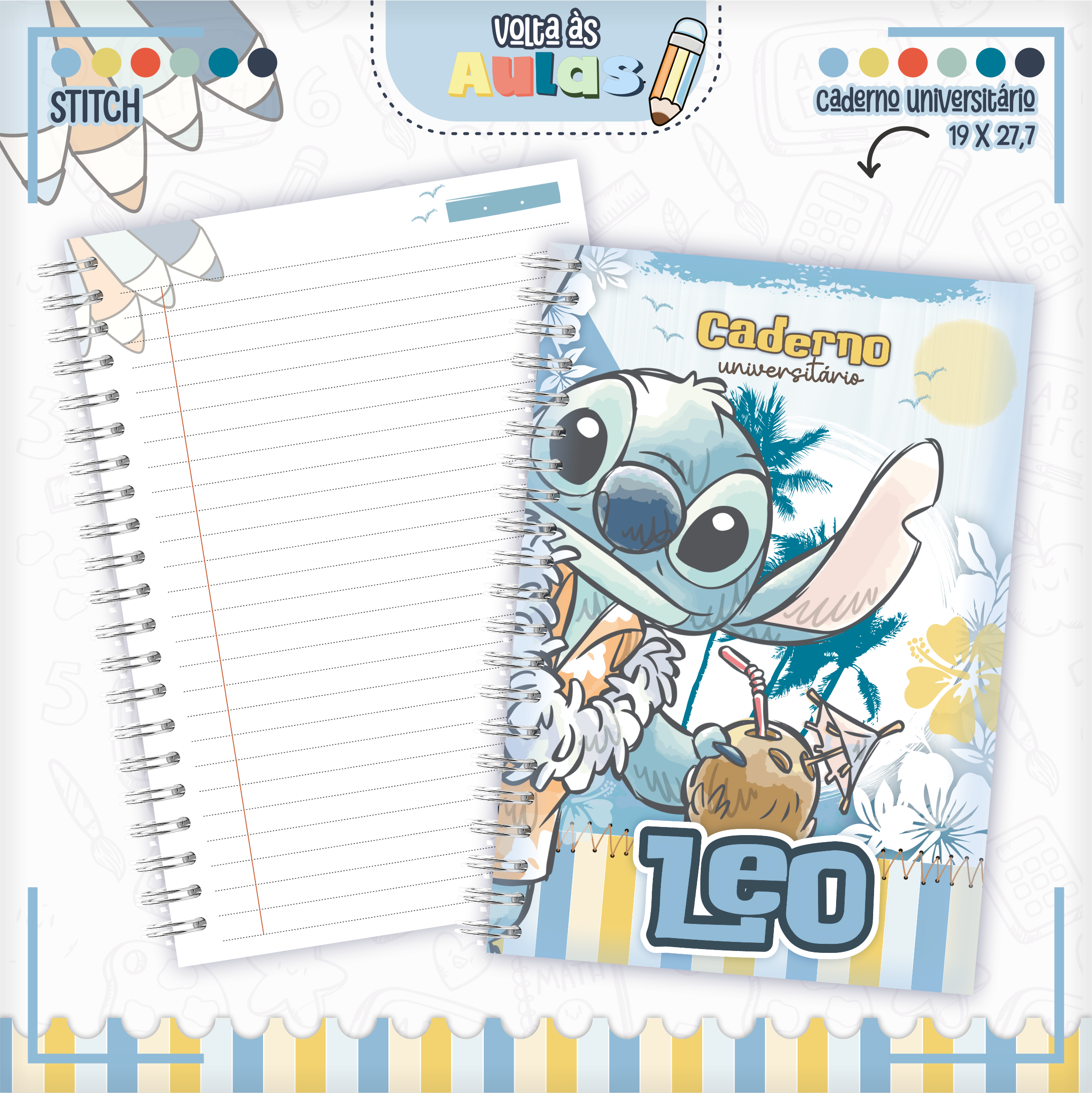 Pack Stitch - Volta às Aulas 2027 5