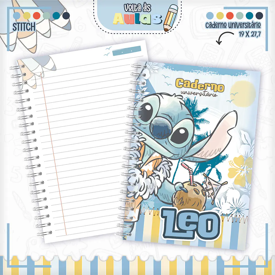 Pack Stitch - Volta às Aulas 2027 5