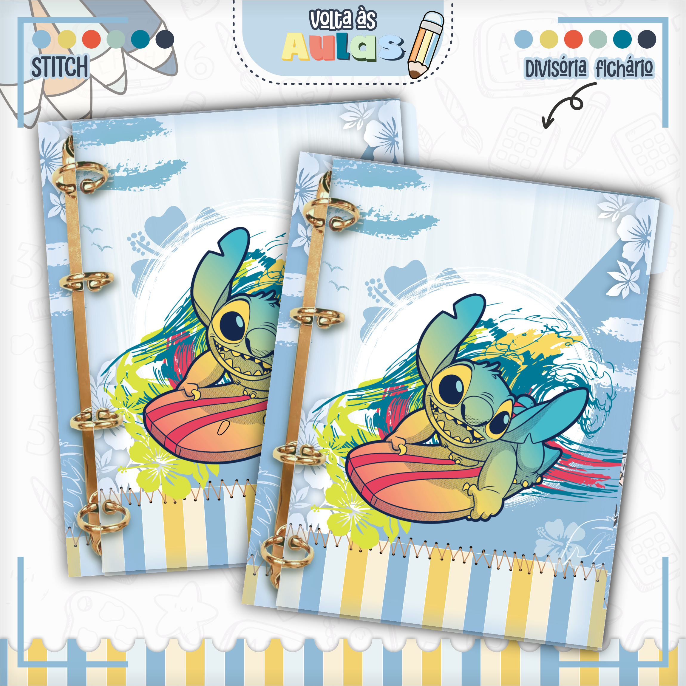 Pack Stitch - Volta às Aulas 2027 12