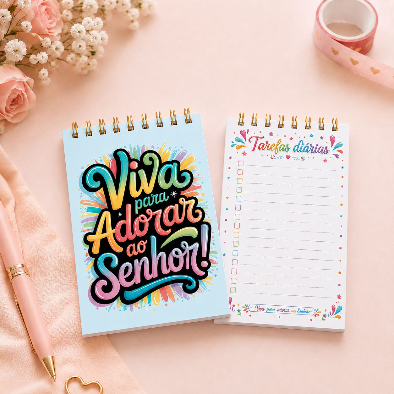 Pack Viva para Adorar - Encadernação 4
