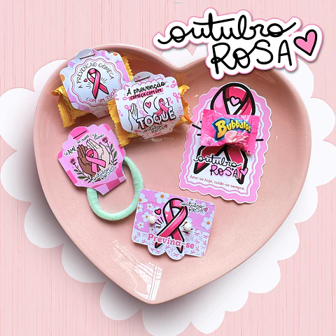 Combo Mimos - Outubro Rosa