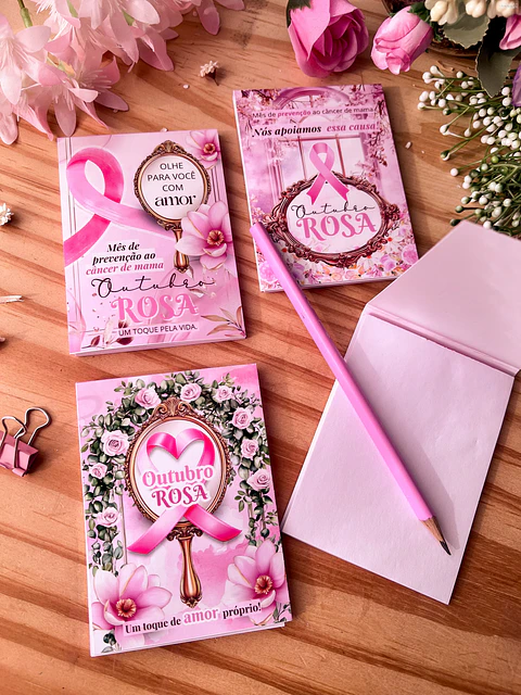 Combo Mimos - Outubro Rosa