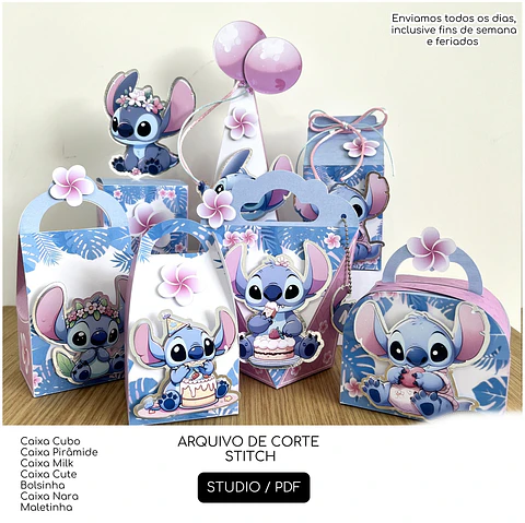 Stitch - Arquivo de Corte / Festa