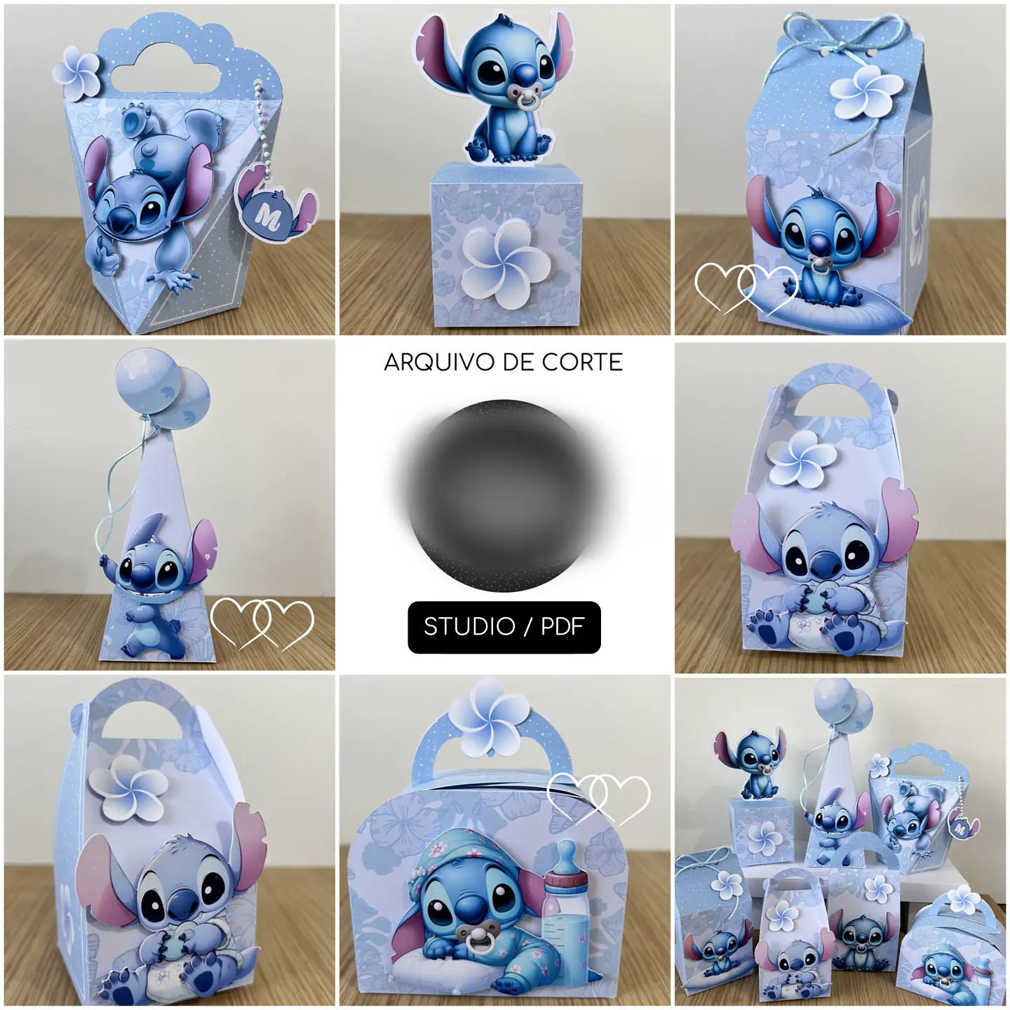 Stitch - Arquivo de Corte / Festa 1