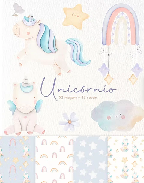 Unicórnio - Kit Digital