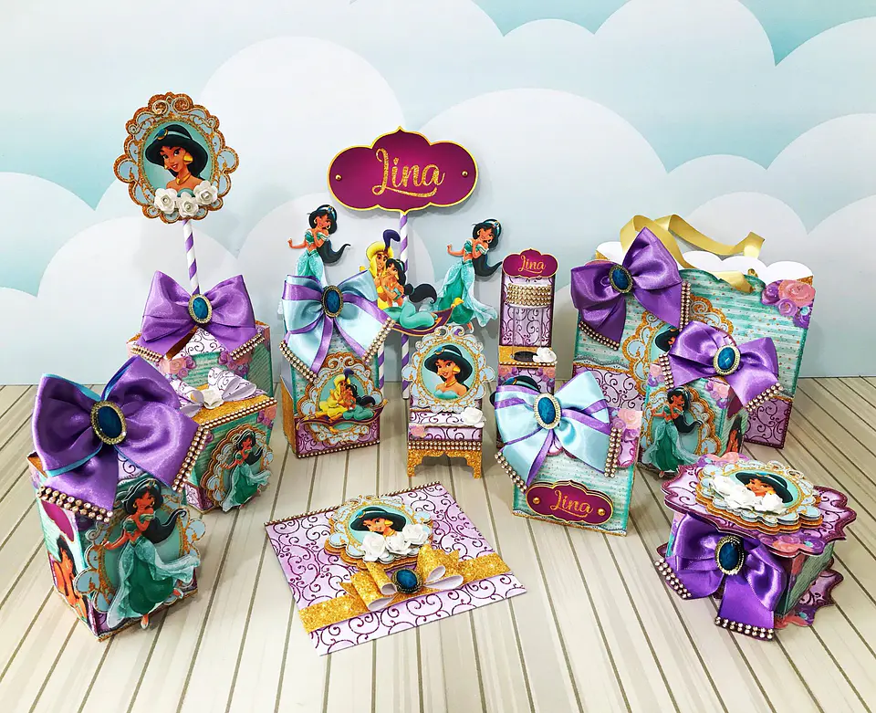 Jasmine- Arquivo de Corte / Festa    1