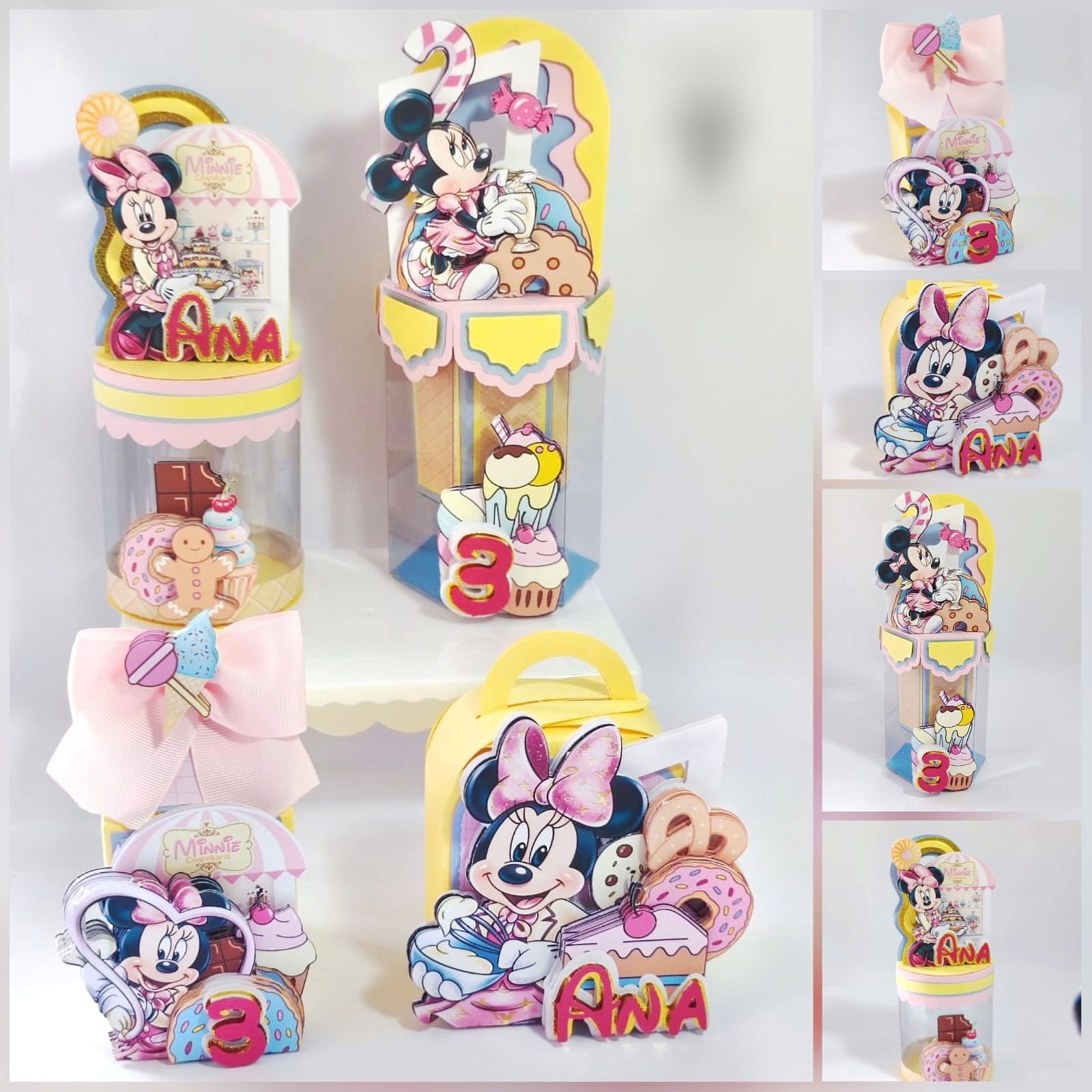 Minnie Confeiteira- Arquivo de Corte / Festa    1