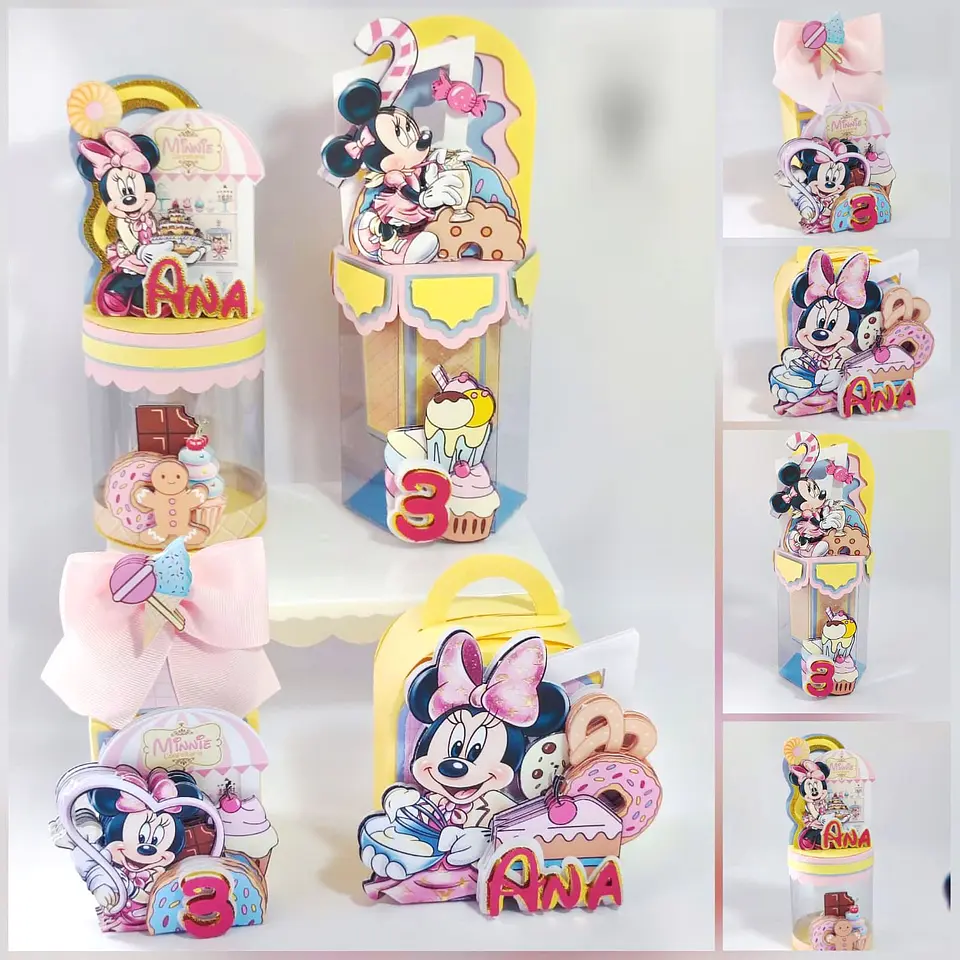 Minnie Confeiteira- Arquivo de Corte / Festa    1