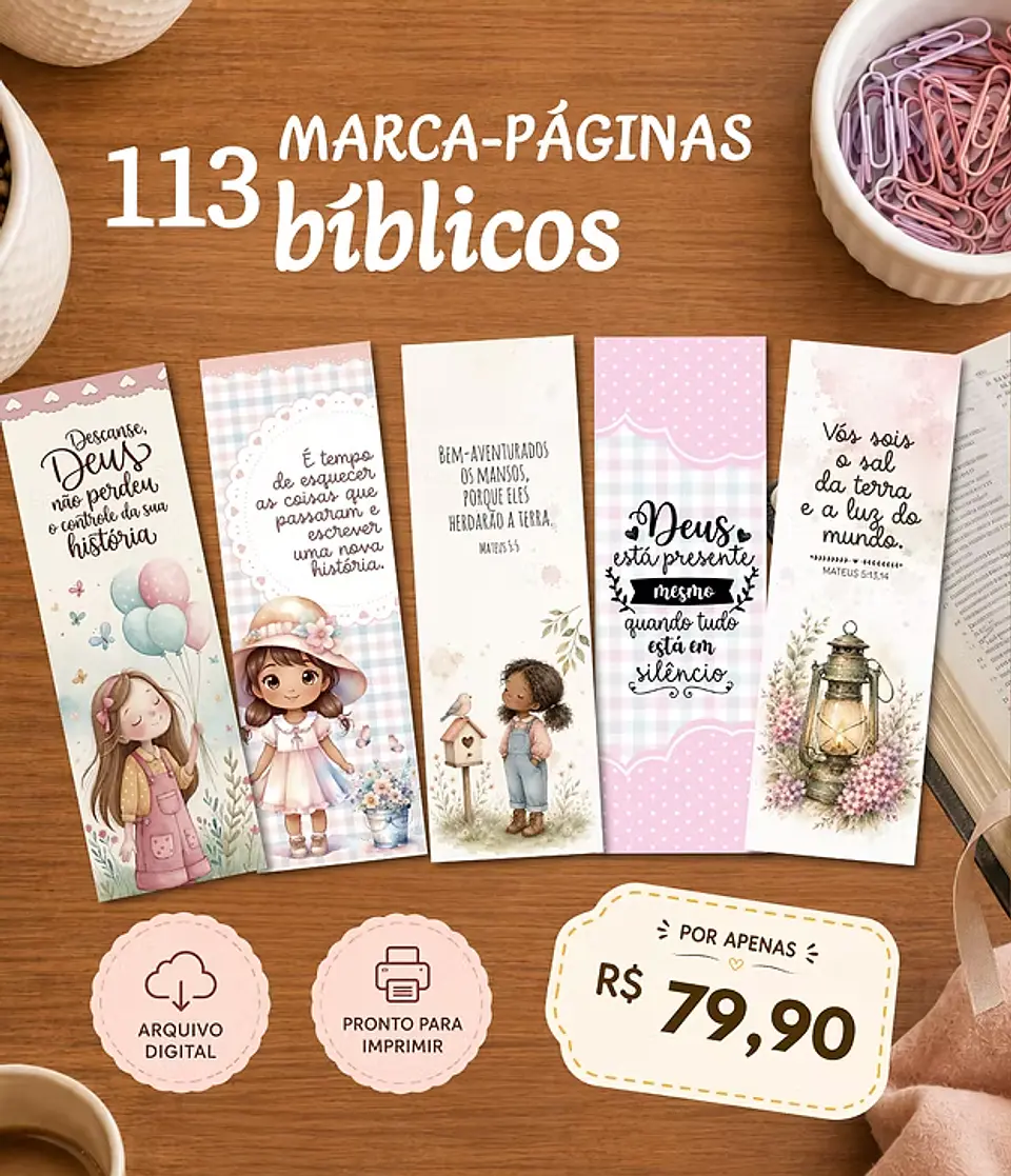 Coleção Marca Páginas Bíblicos 1
