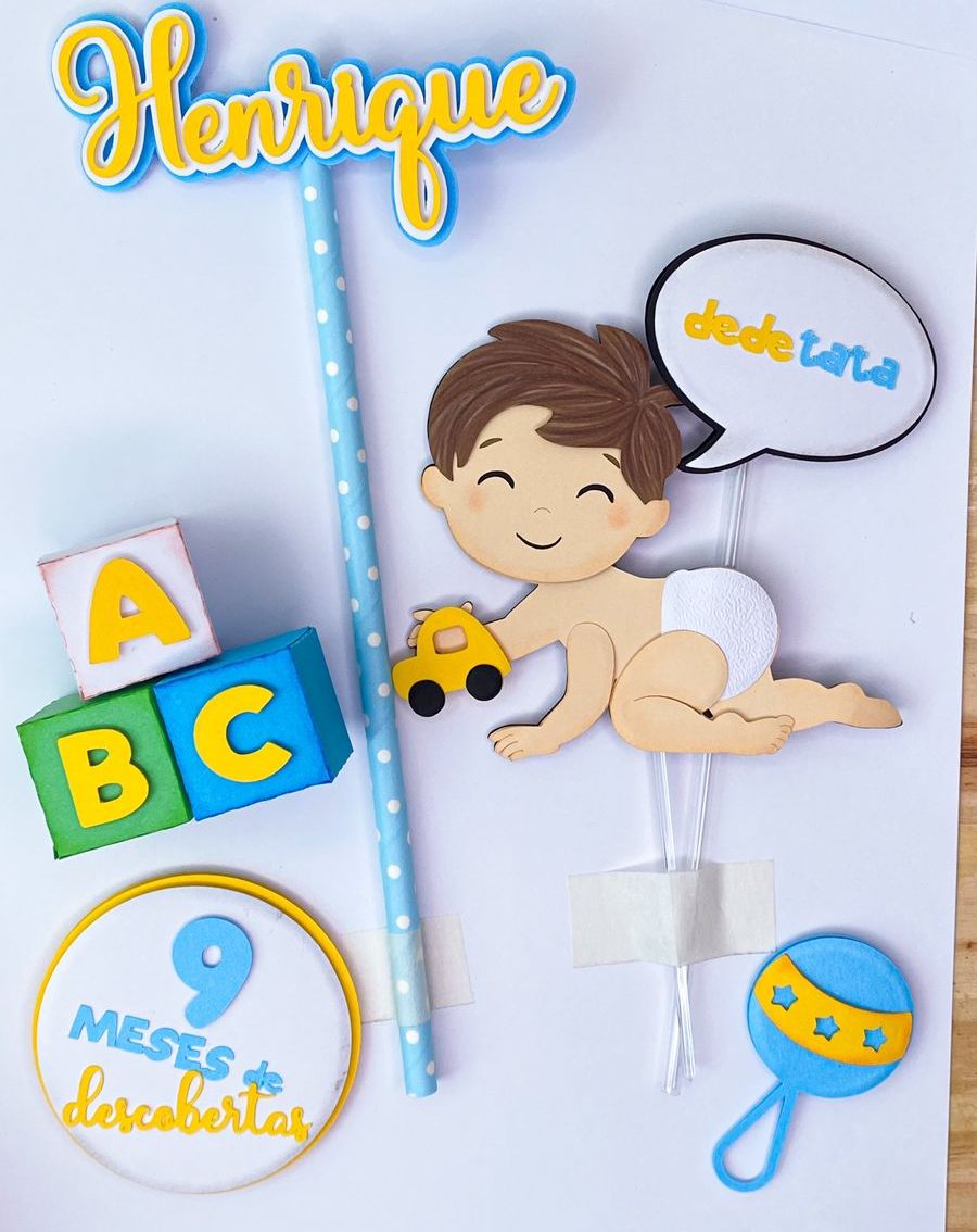 Baby - Topo de Bolo 1