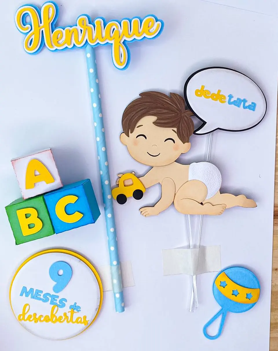 Baby - Topo de Bolo 1