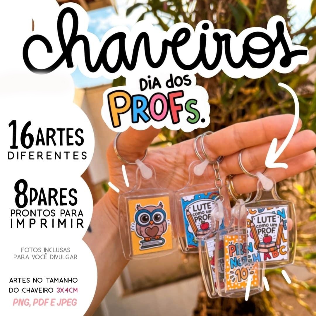 Chaveiros - Dia dos Professores 1