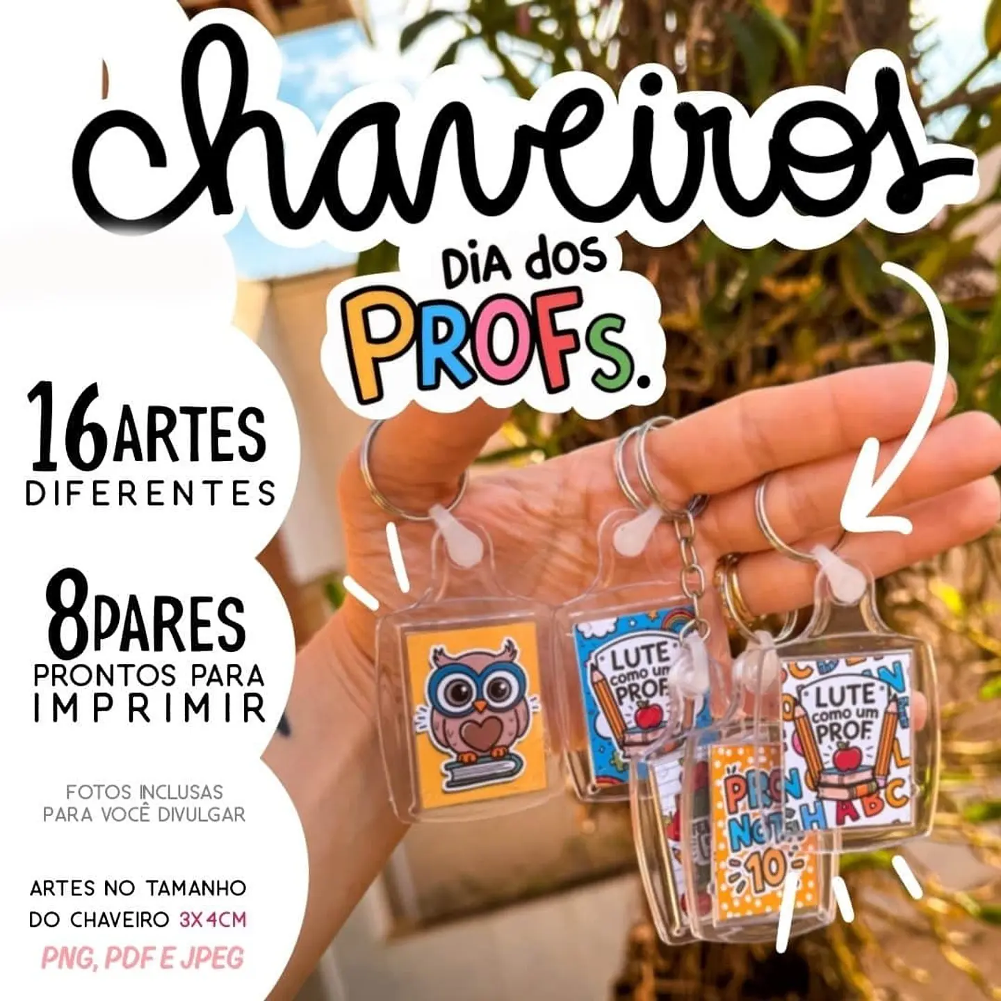 Chaveiros - Dia dos Professores 1
