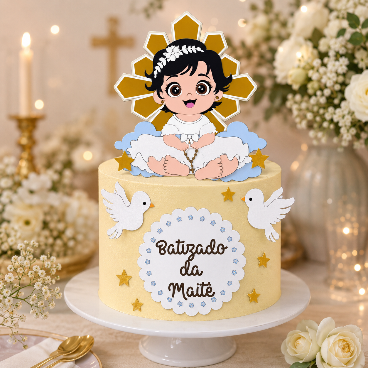 Batizado - Topo de Bolo 1