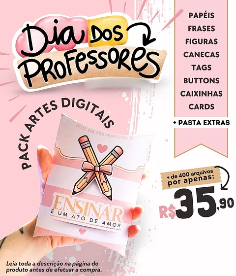 Combo Mimos - Dia dos Professores