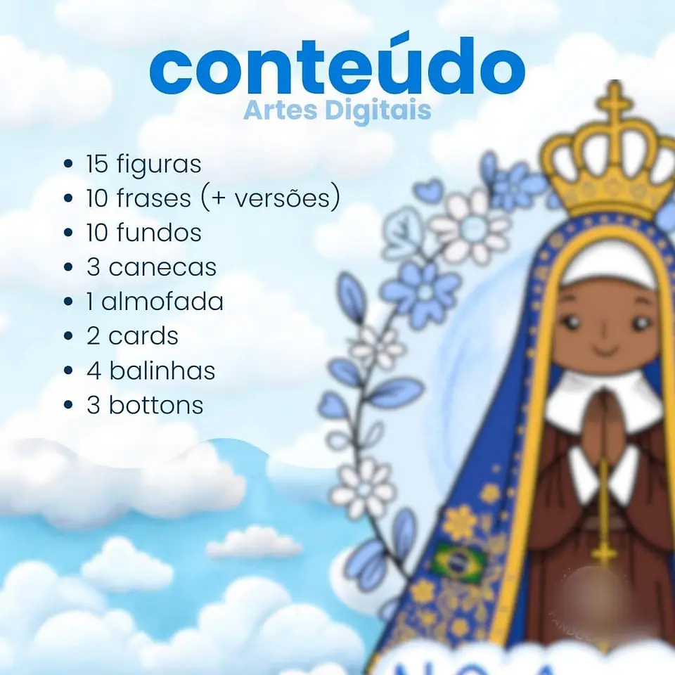 Mini Pack Nossa Senhora Aparecida 2