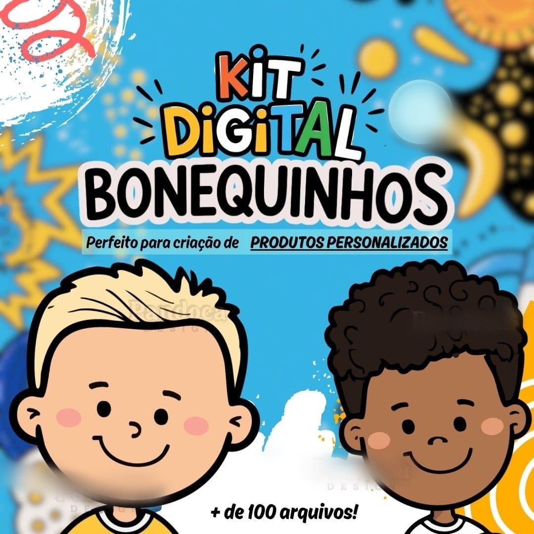 Bonequinhos - Kit Digital 1