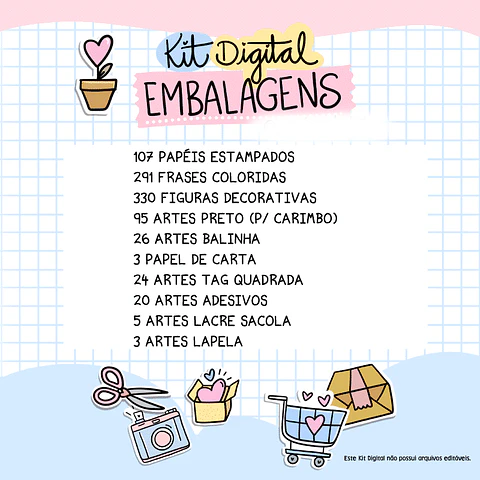 Embalagens - Kit Digital