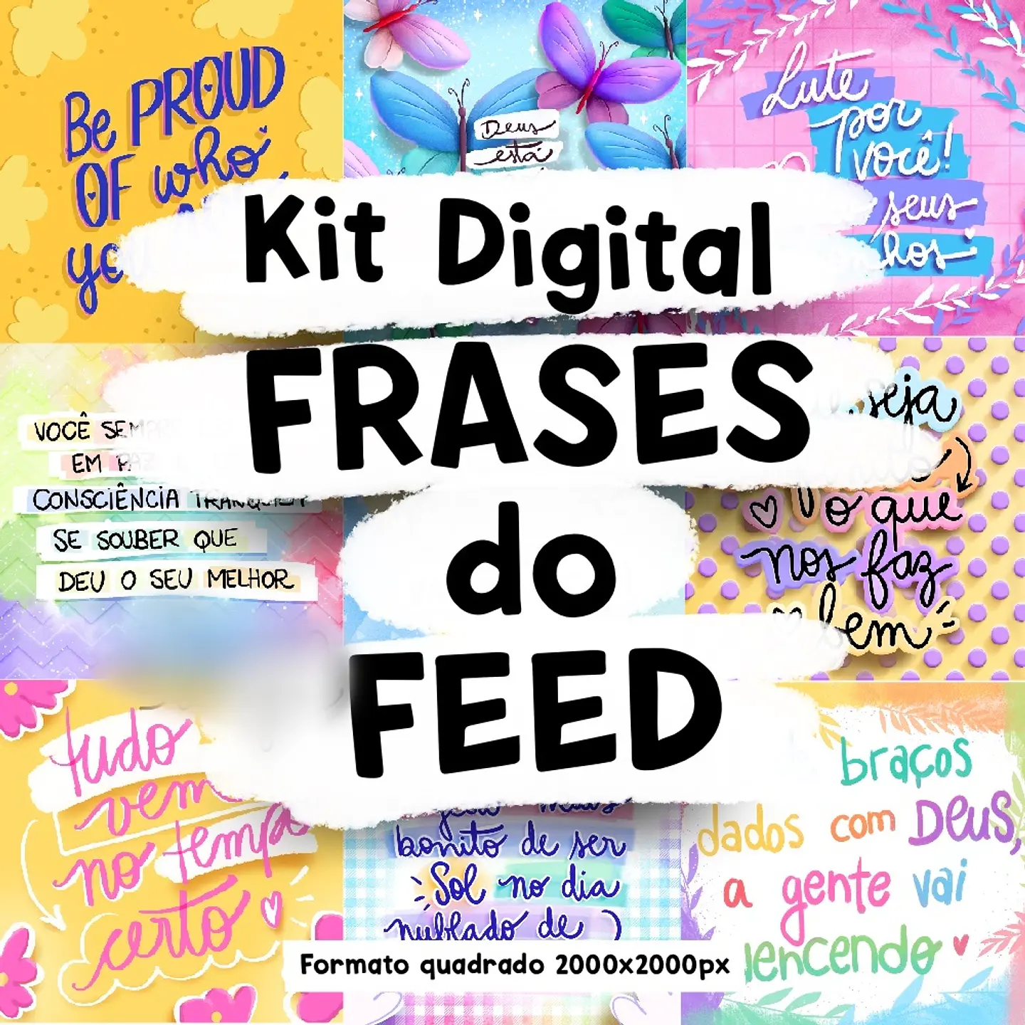 Frases do Feed - Kit Digital 1