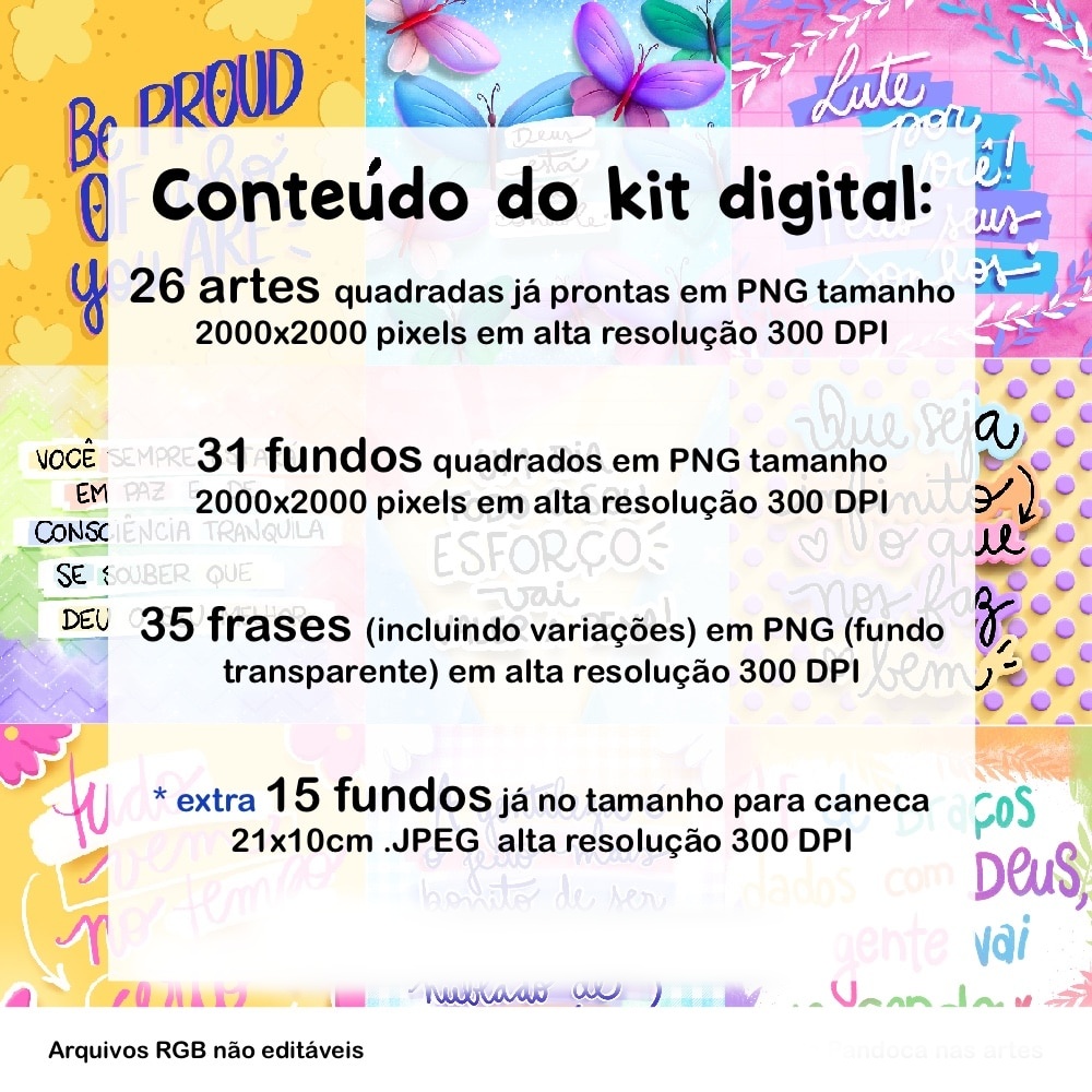 Frases do Feed - Kit Digital 2