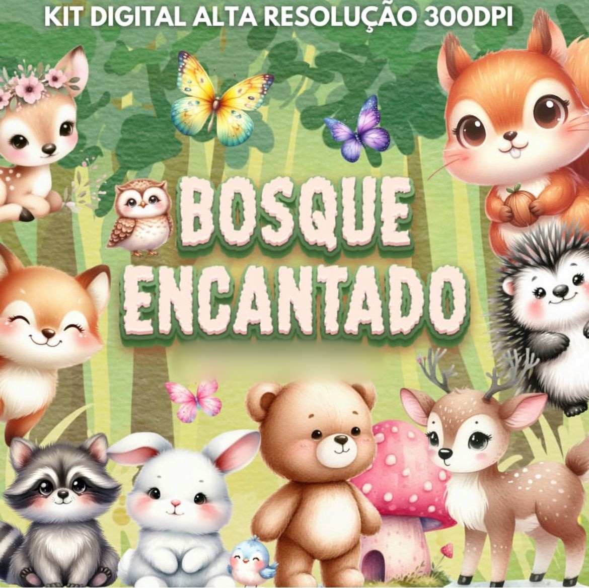 Bosque Encantado- Kit Digital    1