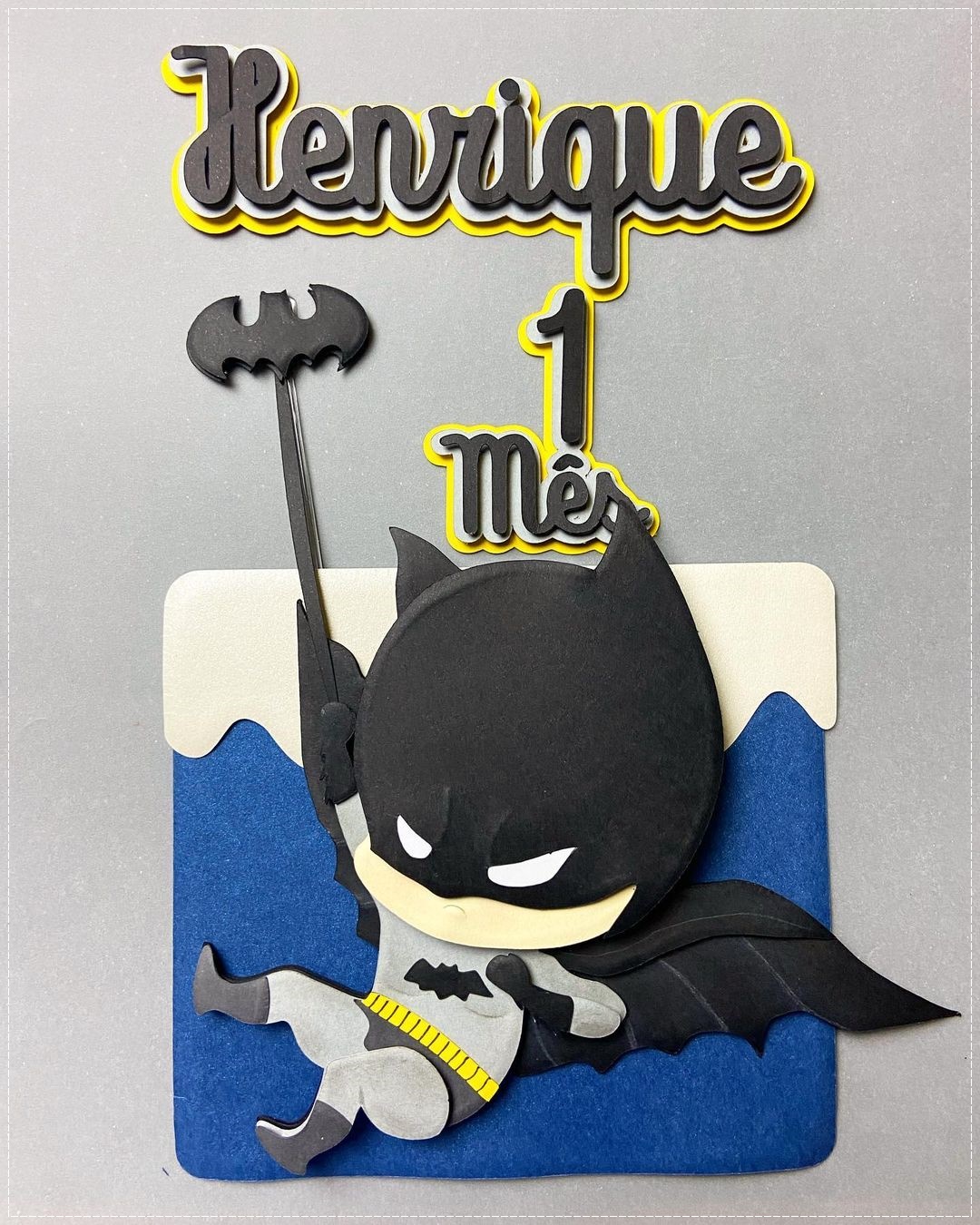 Topo de Bolo - Batman 1