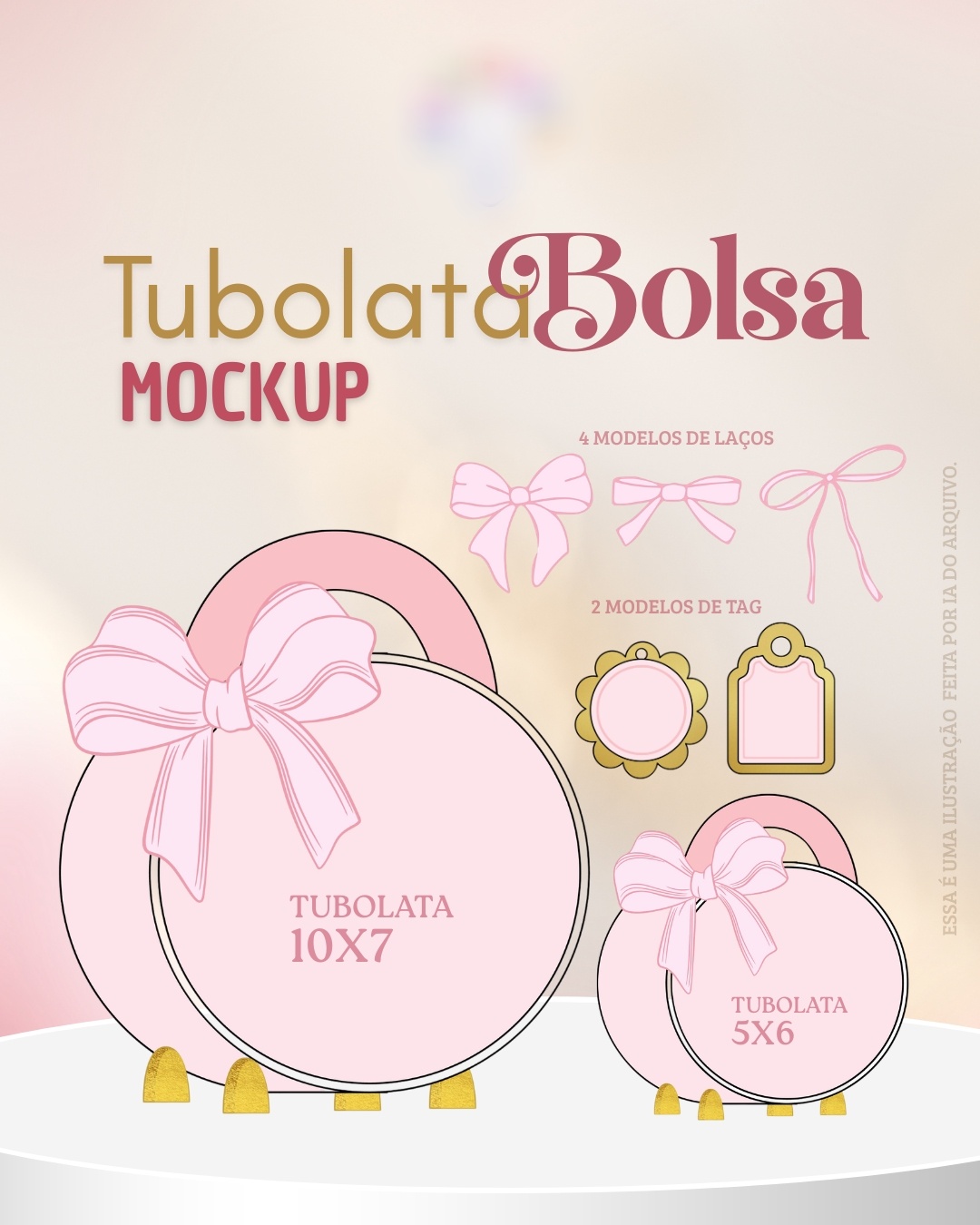 Mockup Tubolata Bolsa - Arquivo de Corte 1