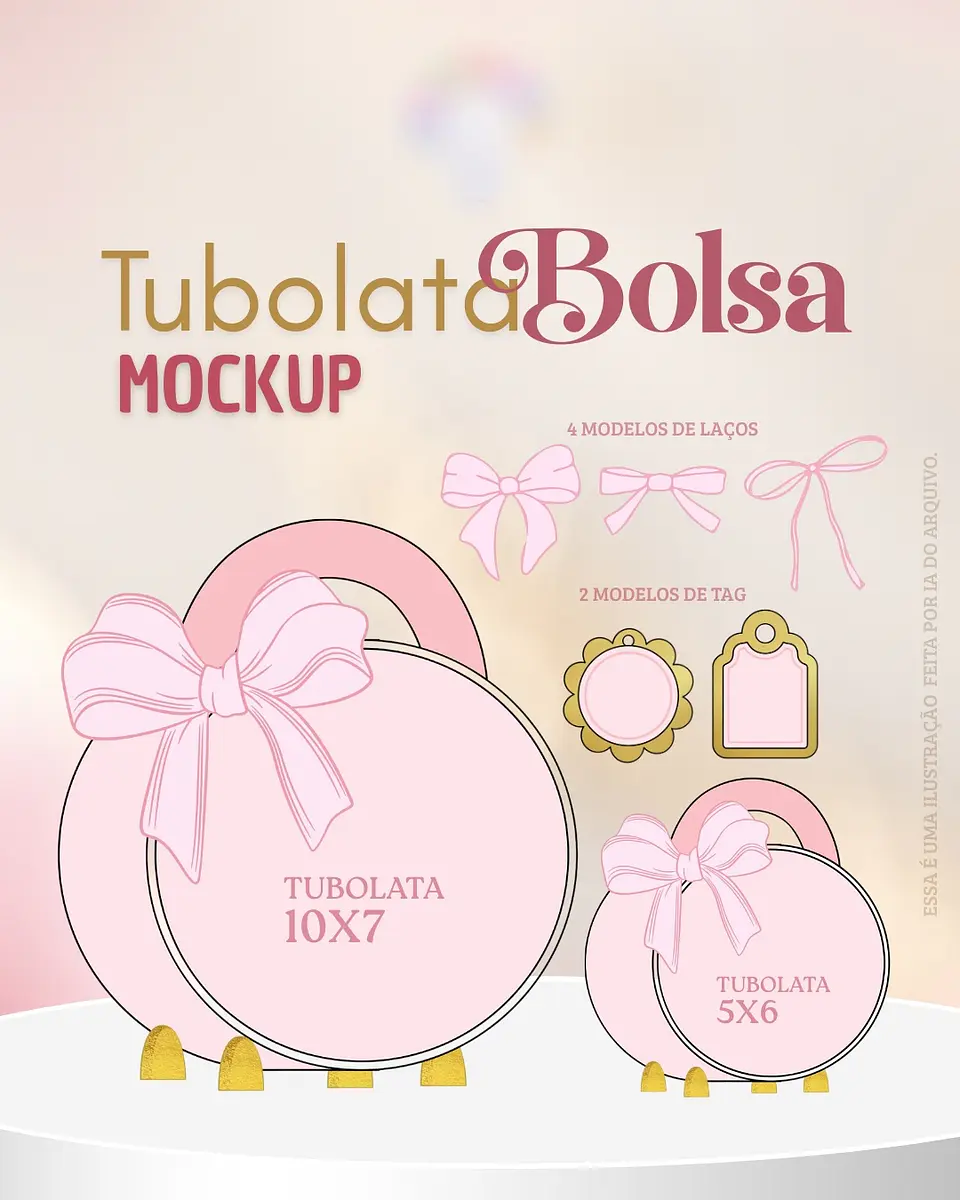 Mockup Tubolata Bolsa - Arquivo de Corte 1