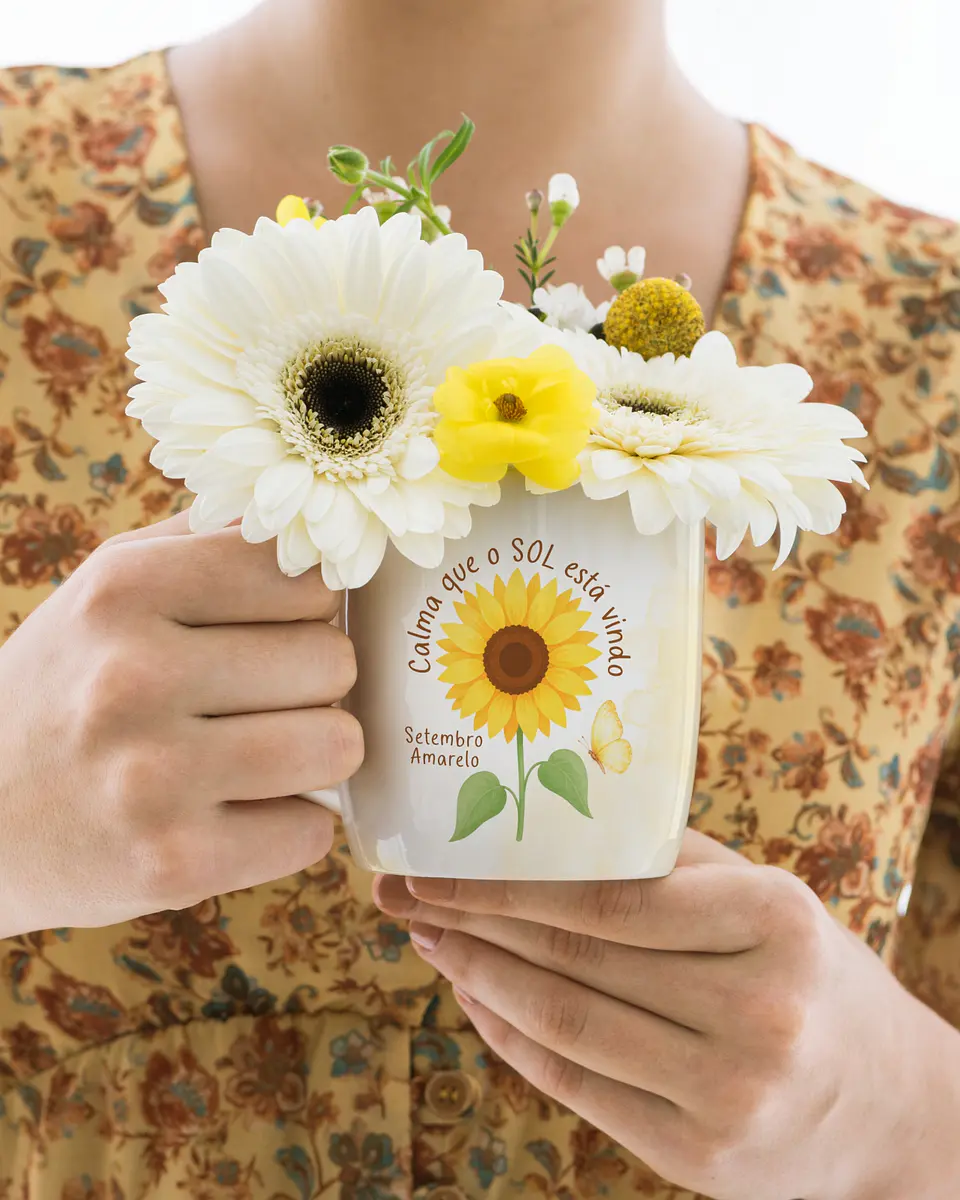 Kit Canecas Setembro Amarelo e Novembro Azul 5