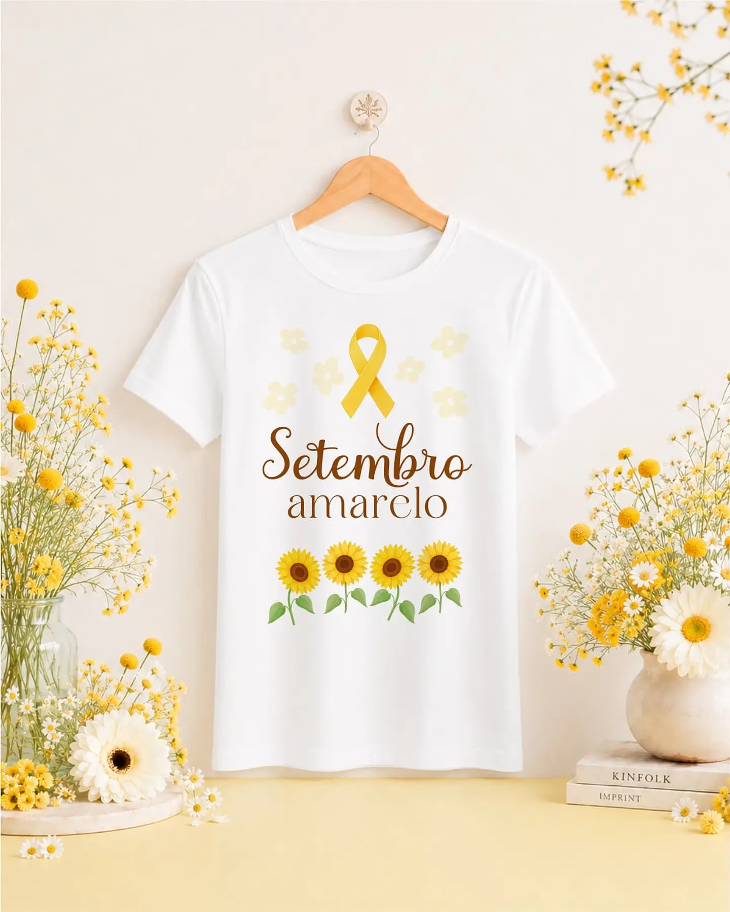 Kit Camisas Setembro Amarelo e Novembro Azul 3