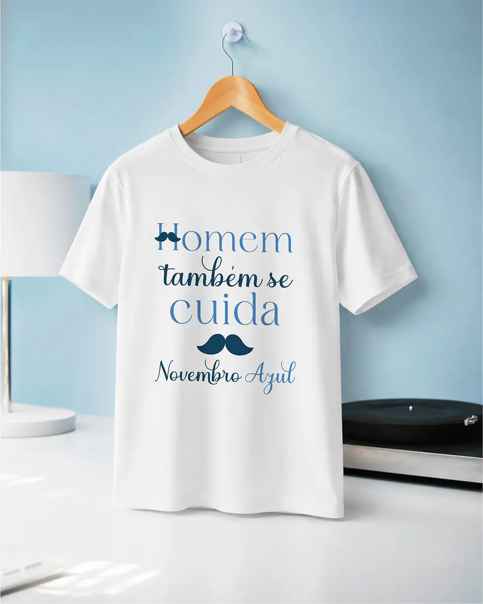 Kit Camisas Setembro Amarelo e Novembro Azul 4