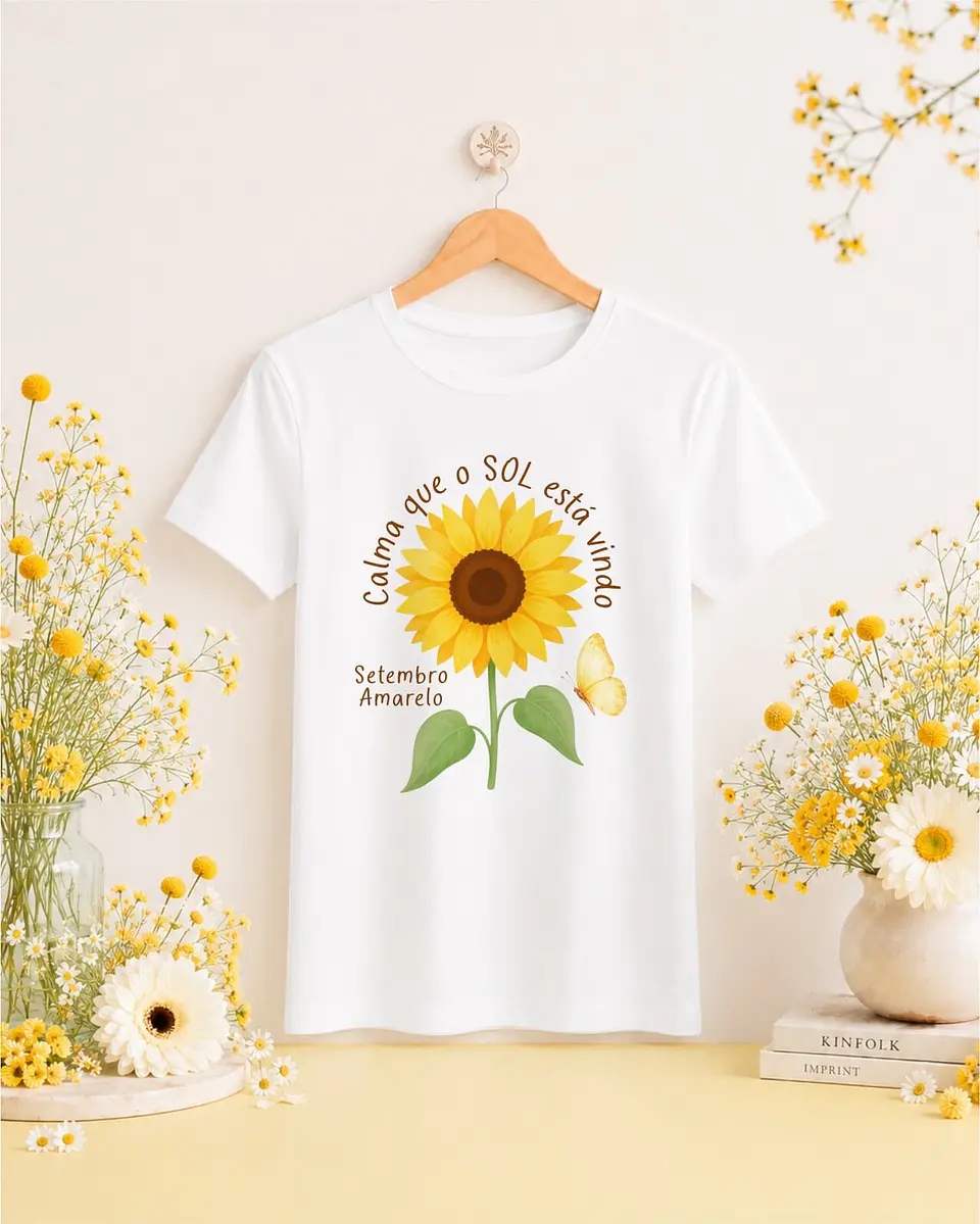 Kit Camisas Setembro Amarelo e Novembro Azul 5