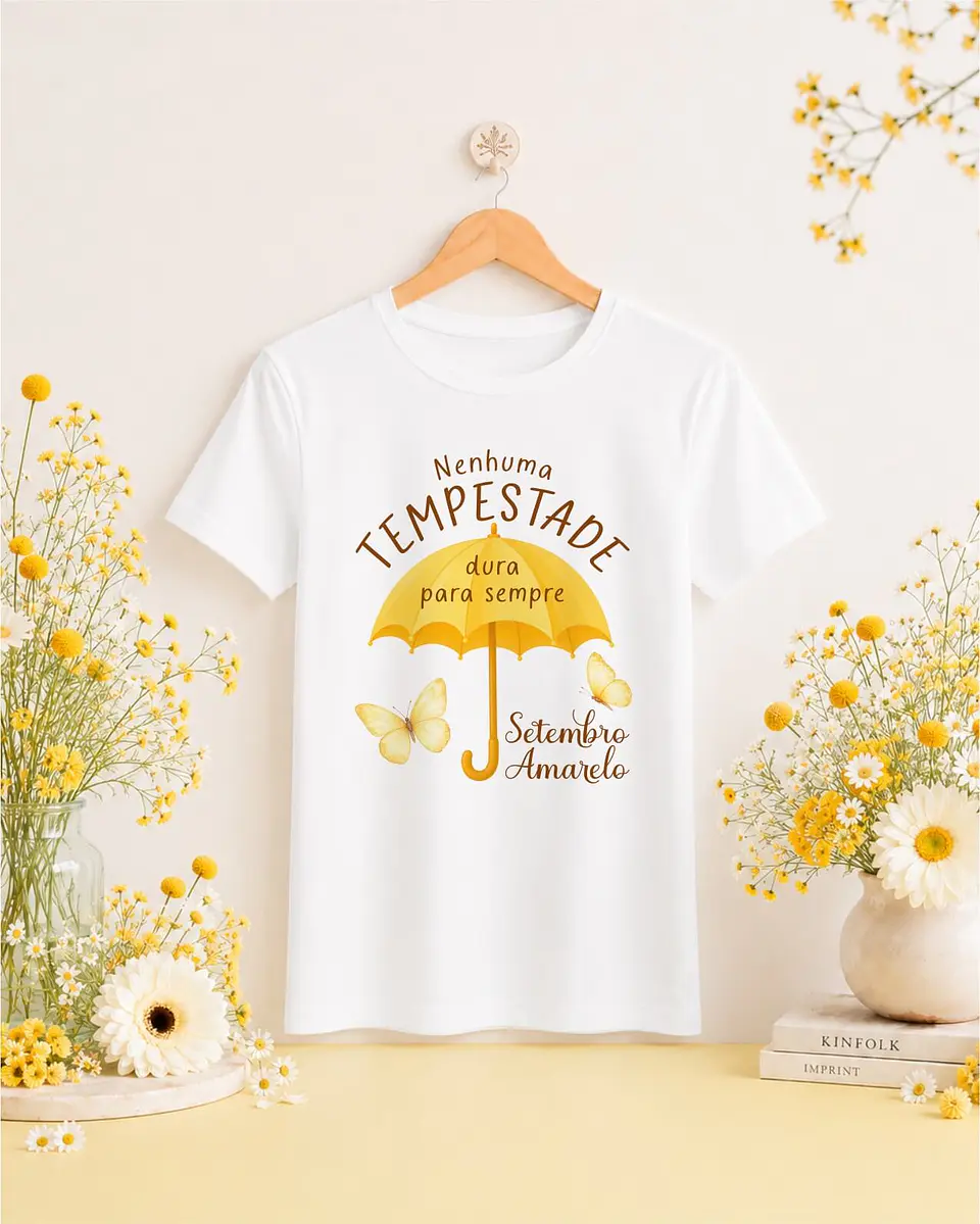 Kit Camisas Setembro Amarelo e Novembro Azul 7