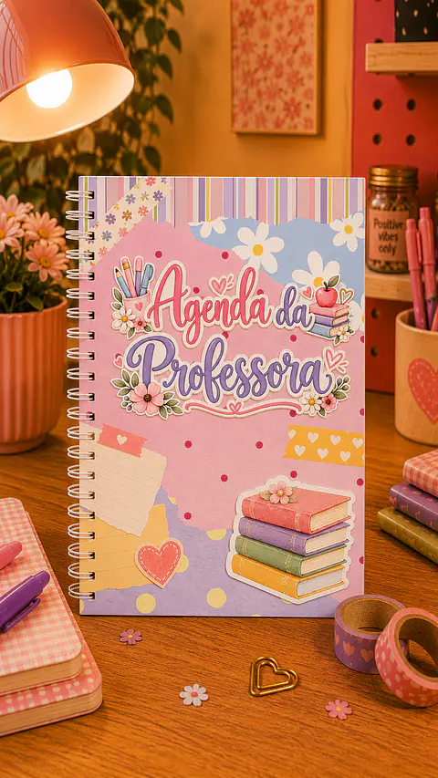 Agenda do Professor A5 - Encadernação