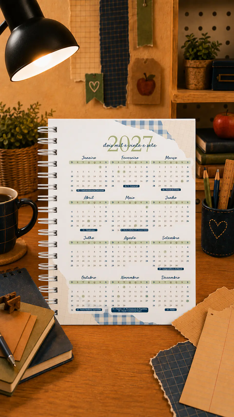Agenda do Professor A5 - Encadernação 6