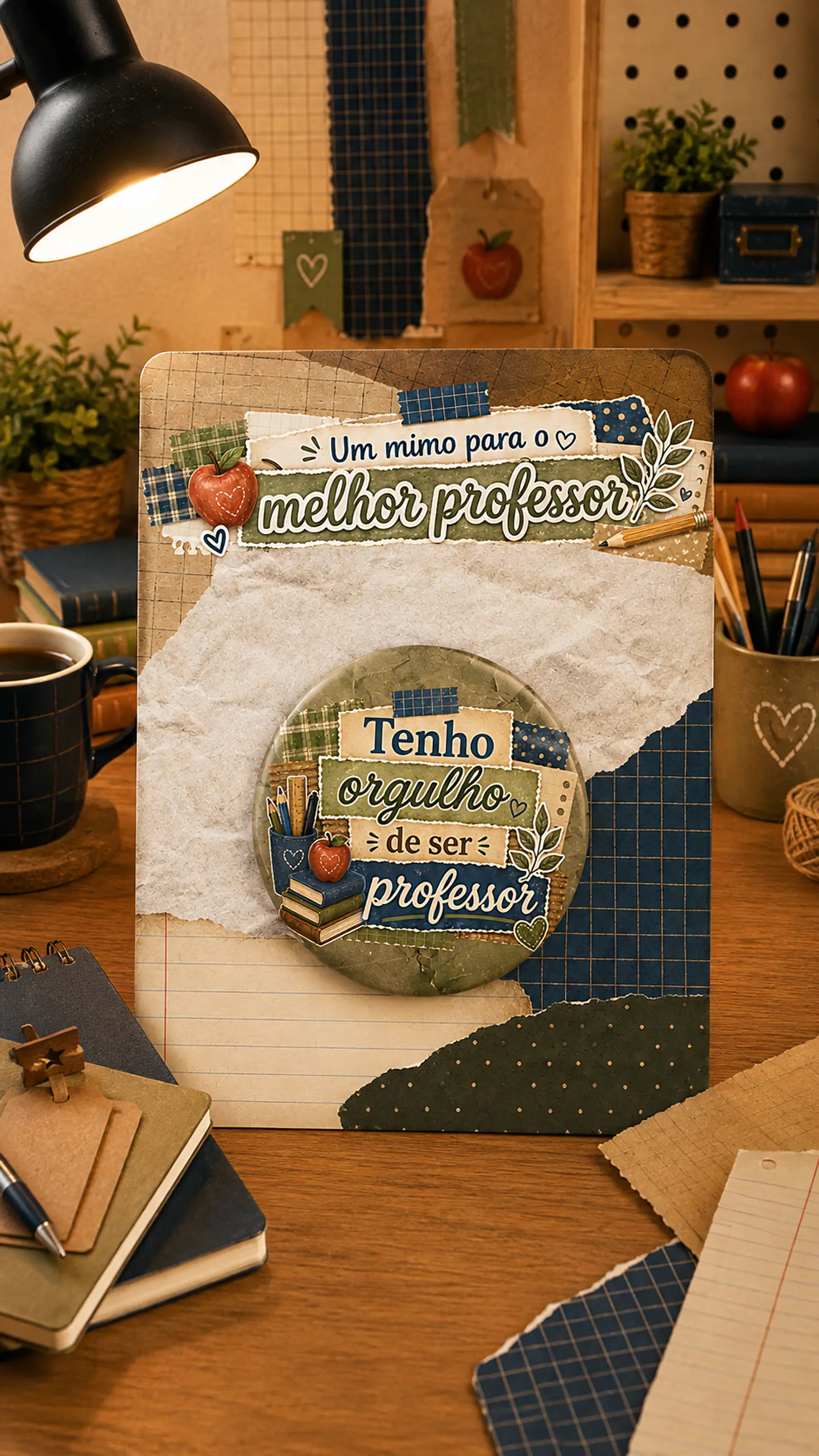 Bottons com Card - Dia dos Professores 3