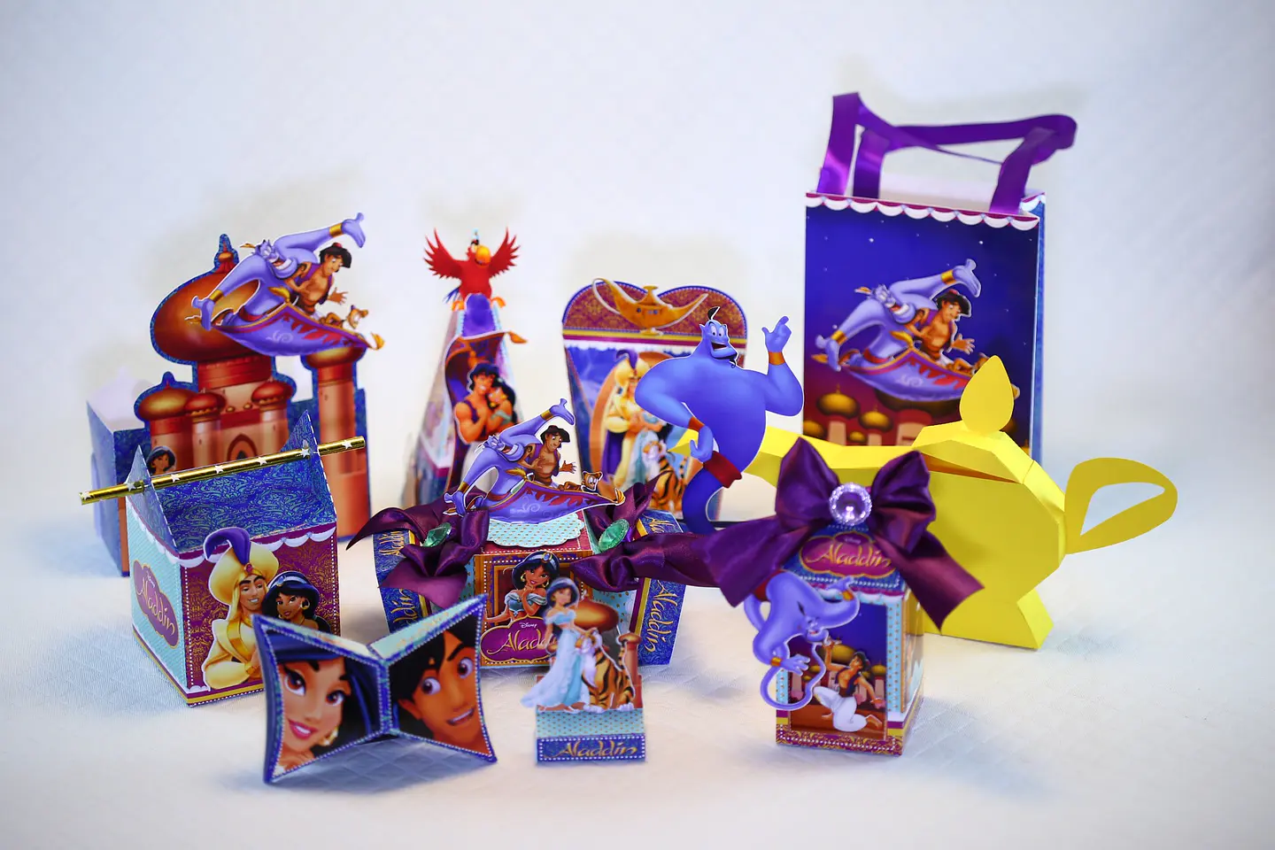 Aladdin e Jasmine - Arquivo de Corte / Festa 1