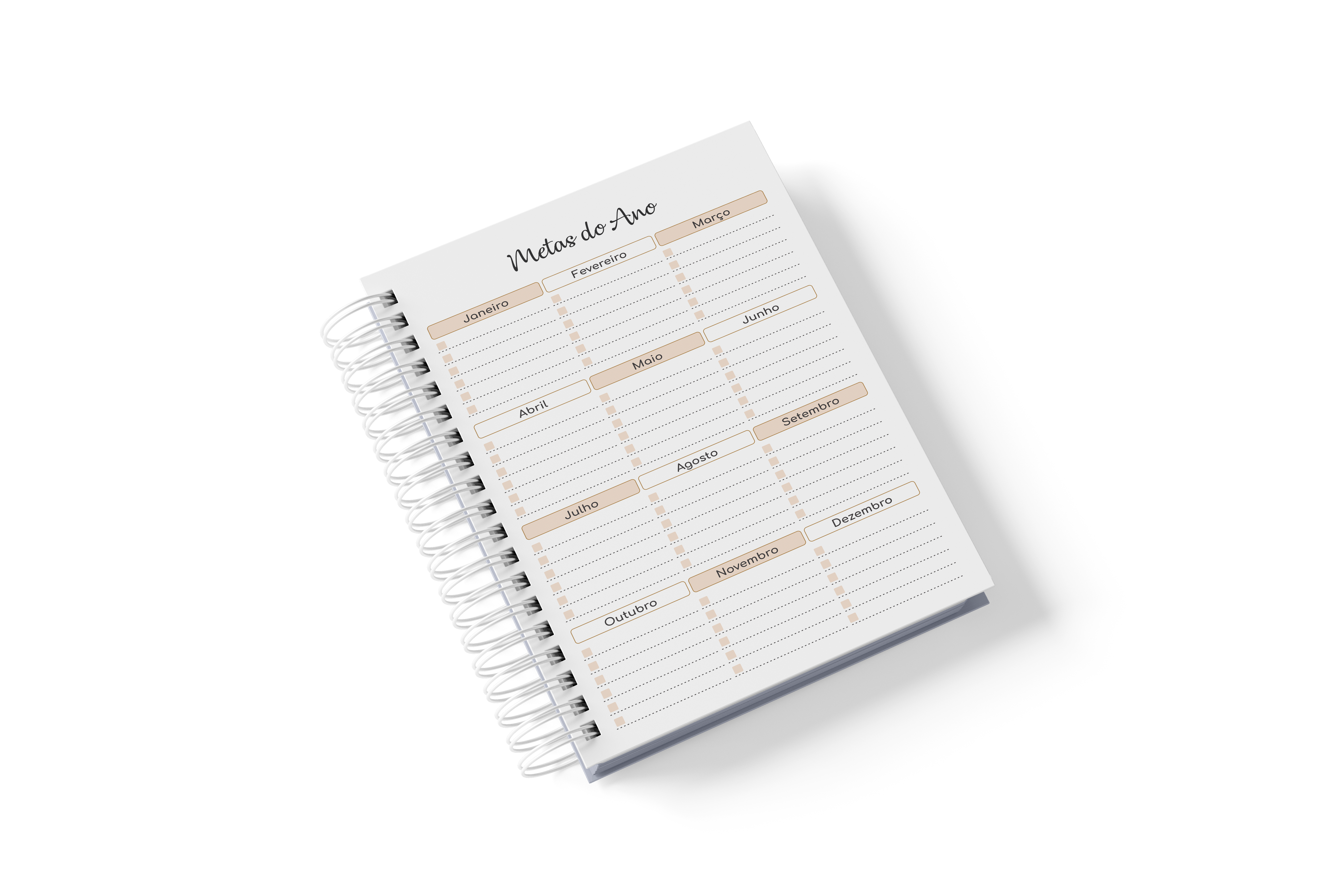 Agenda Datada 2027 Caramelo - 2DPP 3