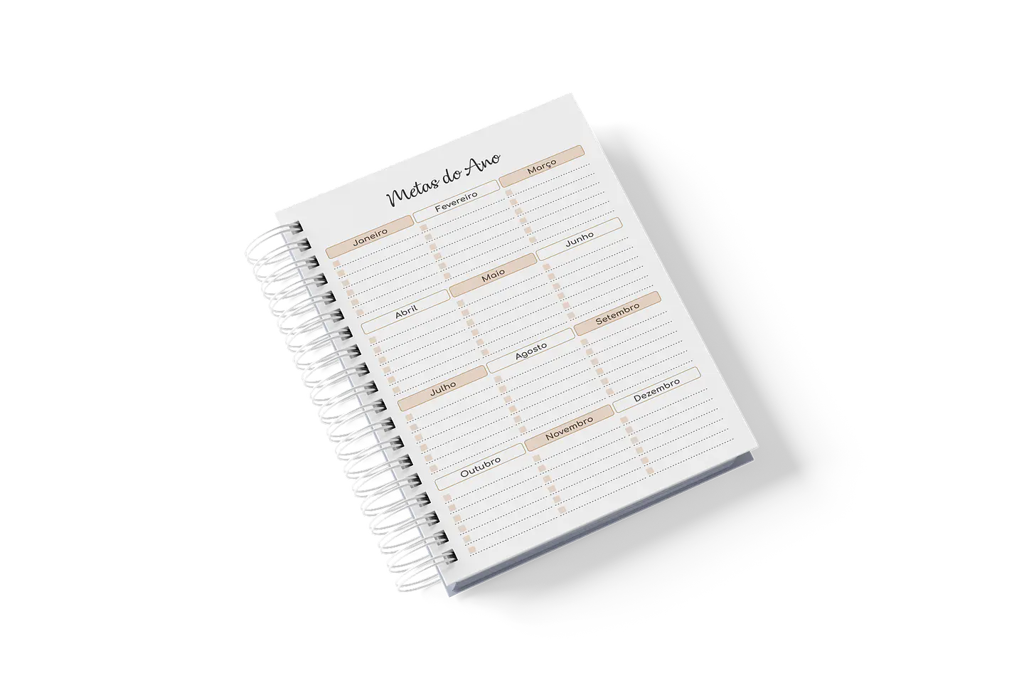 Agenda Datada 2027 Caramelo - 2DPP 3