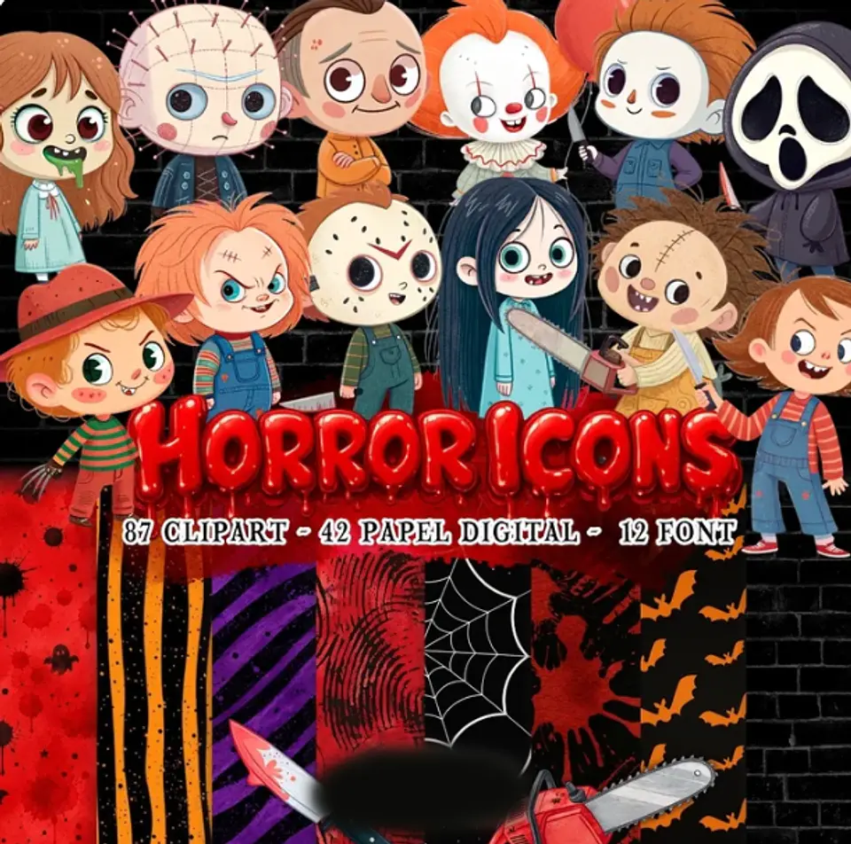 Horror Icons - Kit Digital 1